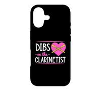 Dibs On The Clarinetist Romantic Valentine's Day Case for iPhone 17