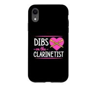 Dibs On The Clarinetist Romantic Valentine's Day Case for iPhone XR