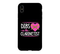 Dibs On The Clarinetist Romantic Valentine's Day Case for iPhone XS Max