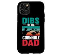 Dibs On The Cornhole Dad Bean Bag Toss Game Cornhole Player Case for iPhone 11 Pro