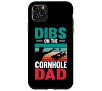 Dibs On The Cornhole Dad Bean Bag Toss Game Cornhole Player Case for iPhone 11 Pro Max