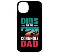 Dibs On The Cornhole Dad Bean Bag Toss Game Cornhole Player Case for iPhone 14 Plus