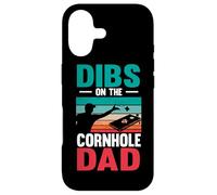 Dibs On The Cornhole Dad Bean Bag Toss Game Cornhole Player Case for iPhone 17