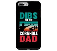 Dibs On The Cornhole Dad Bean Bag Toss Game Cornhole Player Case for iPhone 7 Plus/8 Plus