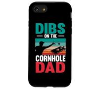 Dibs On The Cornhole Dad Bean Bag Toss Game Cornhole Player Case for iPhone SE (2020) / 7/8