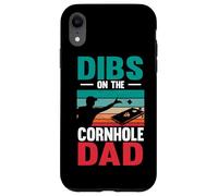 Dibs On The Cornhole Dad Bean Bag Toss Game Cornhole Player Case for iPhone XR