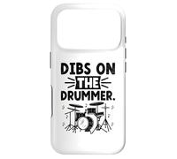 Dibs On The Drummer Drums Playing Drum Drummer Drumming Case for iPhone 17 Pro