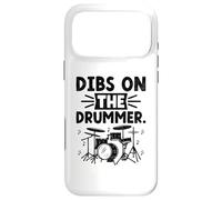 Dibs On The Drummer Drums Playing Drum Drummer Drumming Case for iPhone 17 Pro Max