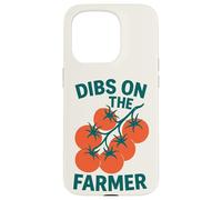 Dibs on the Farmer Tomato Farm Garden Lovers Case for iPhone 15 Pro