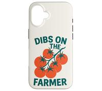 Dibs on the Farmer Tomato Farm Garden Lovers Case for iPhone 16