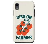 Dibs on the Farmer Tomato Farm Garden Lovers Case for iPhone XR
