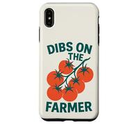 Dibs on the Farmer Tomato Farm Garden Lovers Case for iPhone XS Max
