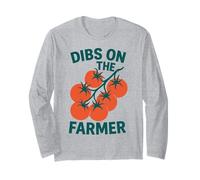 Dibs on the Farmer Tomato Farm Garden Lovers Long Sleeve T-Shirt