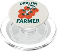 Dibs on the Farmer Tomato Farm Garden Lovers PopSockets PopGrip for MagSafe