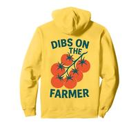 Dibs on the Farmer Tomato Farm Garden Lovers Pullover Hoodie