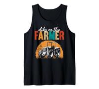 Dibs On The Farmer Tractor Lovers Farm Farming Tank Top
