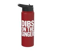 Dibs On The Ginger Saint Patrick’s Day Irish Stainless Steel Insulated Water Bottle