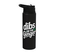 Dibs On The Ginger Saint Patrick’s Day Irish Stainless Steel Insulated Water Bottle