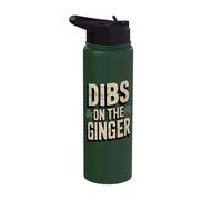 Dibs On The Ginger Saint Patrick’s Day Irish Stainless Steel Insulated Water Bottle