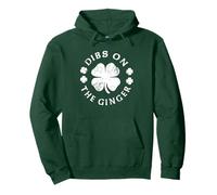Dibs On The Ginger St Patrick's Day Funny Humor Pullover Hoodie