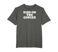 Dibs On The Ginger St Patricks Day Gingers Irish Redhead T-Shirt