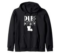 Dibs On The Last Po Boy Zip Hoodie