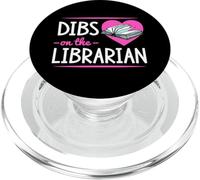 Dibs On The Librarian Romantic Valentine's Day PopSockets PopGrip for MagSafe