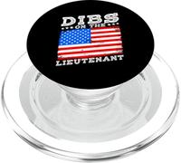 DIBS ON THE LIEUTENANT Funny Military Partner PopSockets PopGrip for MagSafe
