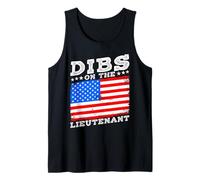 DIBS ON The Lieutenant Funny Military Partner Tank Top