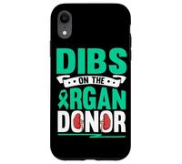 Dibs On The Organ Donor Kidney Transplant Surgery Recovery Case for iPhone XR