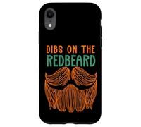 Dibs On The Redbeard Ginger Beard St Patricks Day Redhead Case for iPhone XR