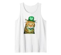 Dibs On The Redhead Funny Cat Meme St Patricks Day Tank Top