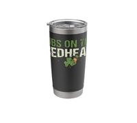 Dibs On The Redhead Funny Lucky Sassy St. Patrick's Day Stainless Steel Insulated Tumbler
