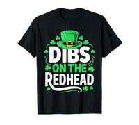 Dibs On The Redhead Shirt Funny Men Women St Patricks Day T-Shirt