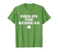 Dibs On The Redhead Shirt Funny St Patricks Day Irish T-Shirt