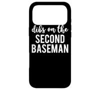 Dibs On The Second Baseman Funny Second Baseman's Wife Case for iPhone 17 Pro Max