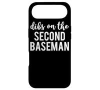 Dibs On The Second Baseman Funny Second Baseman's Wife Case for iPhone Air