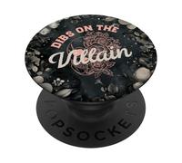 Dibs On The Villain Dark Romance Morally Grey Enemies Lovers PopSockets Adhesive PopGrip