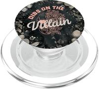 Dibs On The Villain Dark Romance Morally Grey Enemies Lovers PopSockets PopGrip for MagSafe