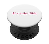 Dibs On The Villain - funny romantic antihero smutt readers PopSockets Adhesive PopGrip
