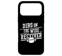 Dibs On The Wide Receiver Football Wife Girlfriend Girl QB Case for iPhone 17 Pro Max