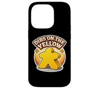 Dibs On The Yellow Meeple Boardgame Player Tabletop Game Fan Case for iPhone 14 Pro