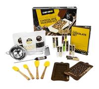 DIBYS DIY Chocolate Making Kit for All | Chocolate Tool Set with Natural Ingredients & 12 Toppings | Gift Kits ideal for Birthdays | Make Your Own Chocolate Kit for Beginners