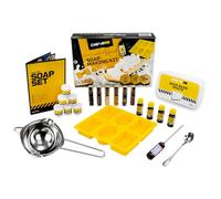 DIBYS DIY Soap Making Kit for Kids & Adults | White Glycerine Soap Base Without SLS | Hobby Kits for Making Soaps with Fragrance Oils, Colours & Herbs | Soap Making Supplies | Crafting Gifts