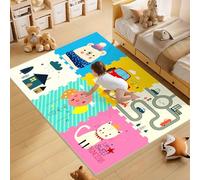 DICAO Foam Play Mat Thick & Waterproof, Interlocking Puzzle Baby Mats for Floor, Resilient Soft & Safe, Suitable for Play Crawl Learning & Living Room(171×114×2cm - 6PCS)
