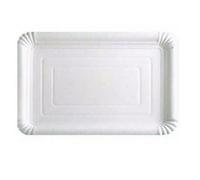 DICAPRODUCT 28 x 36 cm White Cardboard Special for Rectangular Doilies Pack of 100 Trays, Neutral, According to Specifications