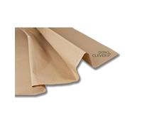 DICAPRODUCT Tablecloth 100x100 Printed Paper 40g in Cream Color.Boxes with 4 Bags of 100 pcs,Neutral, According to specifications