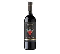 Dicasa Vino Rosso Etichetta Nera - Dry Red Wine - 11,5% Vol, 0.75l