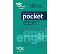 DICCIONARIO Pocket English Spanish ESPAÑOL-Ingles