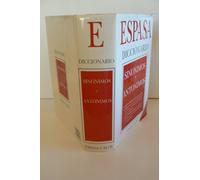 Diccionario Sinonimos y Antonimos/ Synonyms and Antonyms Dictionary